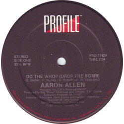 Aaron Allen Do The Whop (Drop The Bomb) VINYL 12" USED