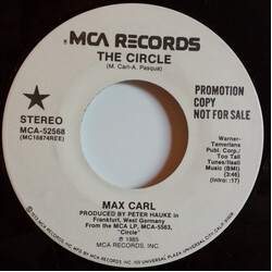 Max Carl The Circle USED VINYL 7INCH 45 RPM PROMO