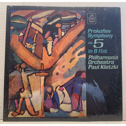 Sergei Prokofiev / Philharmonia Orchestra / Paul Kletzki Symphony No. 5 In B Flat Vinyl LP USED