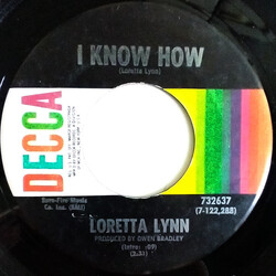 Loretta Lynn I Know How Vinyl 7" USED