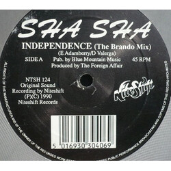 Sha Sha Independence USED VINYL 12INCH 45 RPM