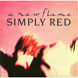 Simply Red A New Flame USED VINYL 7INCH 45 RPM SINGLE