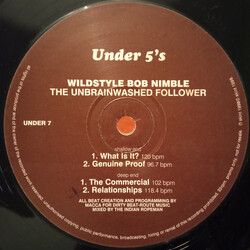 Wildstyle Bob Nimble The Unbrainwashed Follower USED VINYL 12INCH 33 S RPM