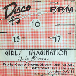 15 16 17 Only Sixteen / Girls Imagination USED VINYL 12INCH 45 RPM