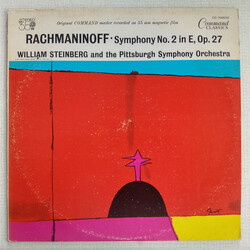Sergei Vasilyevich Rachmaninoff / William Steinberg / The Pittsburgh Symphony Orchestra Symphony No. 2 In E Minor, Op. 27 Vinyl LP USED