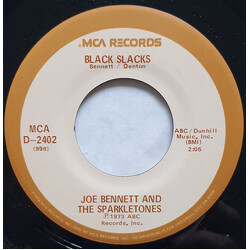 Joe Bennett And The Sparkletones / The Royal Teens Black Slacks / Short Shorts USED VINYL 7INCH 45 RPM SINGLE REISSUE