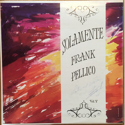 Frank Pellico Solamente Vinyl LP USED