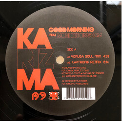 Karizma / Monique Bingham Good Morning USED VINYL 12INCH 33 S RPM