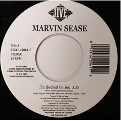 Marvin Sease I'm Hooked On You / Do You Qualify USED VINYL 7INCH 45 RPM SINGLE STEREO