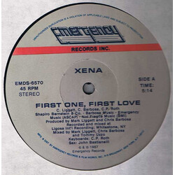 Xena First One, First Love USED VINYL 12INCH 45 RPM STEREO