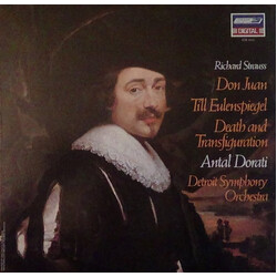 Richard Strauss / Detroit Symphony Orchestra / Antal Dorati / Detroit Symphony Orchestra Don Juan / Till Eulenspiegel / Death And Transfiguration Viny