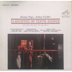 The Boston Pops Orchestra / Arthur Fiedler Slaughter On Tenth Avenue (And Other Hits From The Big Shows) Vinyl LP USED