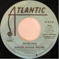 Narada Michael Walden Better Man USED VINYL 7INCH 45 RPM PROMO