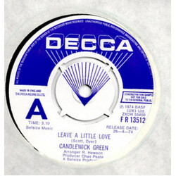 Candlewick Green Leave A Little Love Vinyl 7" USED