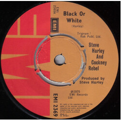 Steve Harley & Cockney Rebel Black Or White USED VINYL 7INCH 45 RPM