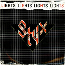 Styx Lights USED VINYL 7INCH 45 RPM