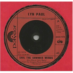 Lyn Paul Sail The Summer Winds USED VINYL 7INCH 45 RPM