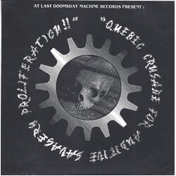 Various Quebec Crusade For Auditive Savagery Proliferation!! USED VINYL 7INCH 33 S RPM EP COMPILATION