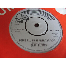 Gary Glitter Doing All Right With The Boys USED VINYL 7INCH