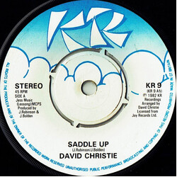 David Christie Saddle Up USED VINYL 7"