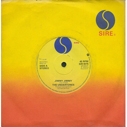 The Undertones Jimmy Jimmy Vinyl 7" USED