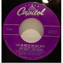 Pete Daily's Chicagoans Take Me Out To The Ball Game / Harmony Rag USED VINYL 7INCH 45 RPM