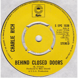 Charlie Rich Behind Closed Doors USED VINYL 7INCH SINGLE 45 RPM