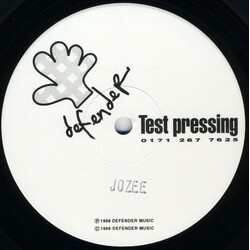 Jozee There's Someone For Everyone USED VINYL 12INCH TEST PRESSING