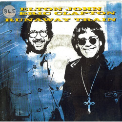 Elton John / Eric Clapton Runaway Train USED VINYL 7INCH 33 S RPM 45 RPM