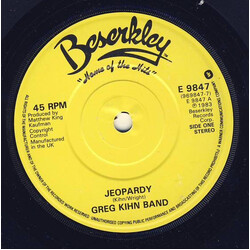 Greg Kihn Band Jeopardy USED VINYL 7INCH 45 RPM SINGLE