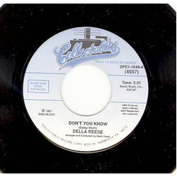 Della Reese Don't You Know USED VINYL 7INCH 45 RPM SINGLE