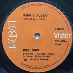 Morris Albert Feelings USED VINYL 7INCH 45 RPM SINGLE