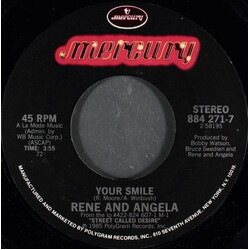 René & Angela Your Smile VINYL 7" USED