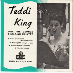 Teddi King / The George Shearing Quintet Teddi King With The George Shearing Quintet USED VINYL 7INCH EP