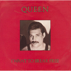 Queen I Want To Break Free Vinyl 7" USED