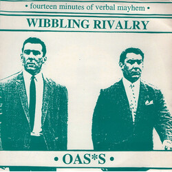 Oasis Wibbling Rivalry USED VINYL 7INCH REISSUE UNOFFICIAL RELEASE