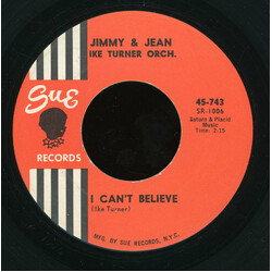 Jimmy & Jean / Ike Turner & His Orchestra I Can't Believe / I Want To Marry You USED VINYL 7INCH 45 RPM
