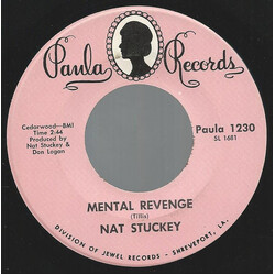 Nat Stuckey Mental Revenge / Waitin' In Your Welfare Line USED VINYL 7INCH 45 RPM SINGLE
