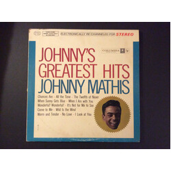 Johnny Mathis Johnny's Greatest Hits Vinyl LP USED