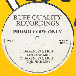 Mystical Units Darkness & Light / The Crowning USED VINYL 12INCH PROMO 33 S RPM