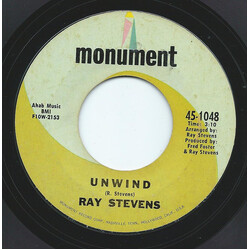 Ray Stevens Unwind USED VINYL 7INCH 45 RPM SINGLE