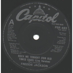 Freddie Jackson Rock Me Tonight (For Old Times Sake) (Live Version) Vinyl 7" USED