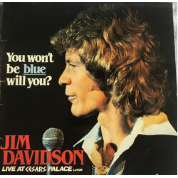 Jim Davidson You Won't Be Blue Will You? Vinyl LP USED