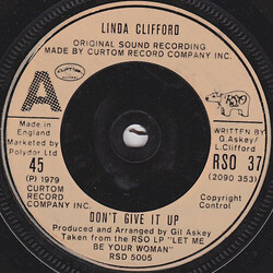 Linda Clifford Don't Give It Up USED VINYL 7INCH 45 RPM SINGLE