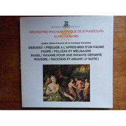 Orchestre Philharmonique de Strasbourg / Alain Lombard Quatre Chefs-D'Œuvre De La Musique Française Vinyl LP USED