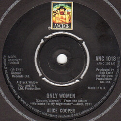 Alice Cooper Only Women USED VINYL 7INCH 45 RPM SINGLE