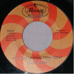 Dave Dudley Anything Leaving Town Today USED VINYL 7INCH 45 RPM