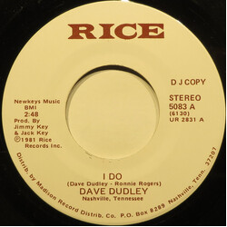 Dave Dudley I Do USED VINYL 7INCH 45 RPM PROMO