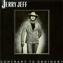 Jerry Jeff Walker Contrary To Ordinary Vinyl LP USED