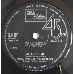 The Supremes Reflections / Going Down For The Third Time USED VINYL 7INCH 45 RPM SINGLE